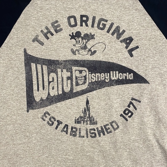 Unisex Walt Disney World raglan sleeve tee - Picture 2 of 5